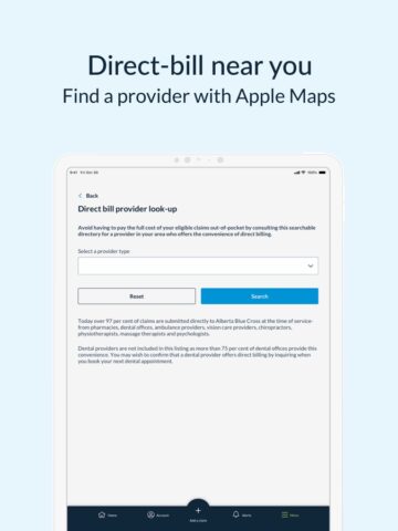 Alberta Blue Cross®—member app per iOS