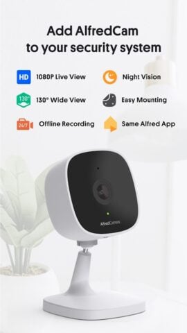 AlfredCamera Home Security app สำหรับ Android