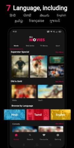 All Movies per Android