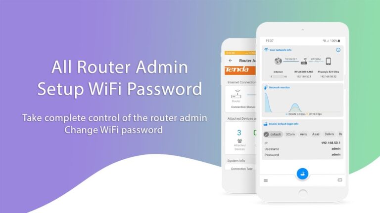 Android 用 All Router Admin – Setup WiFi