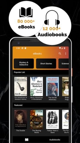 AmazingBooks Books Audiobooks per Android