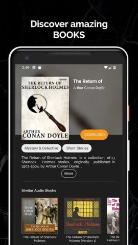 AmazingBooks Books Audiobooks pour Android