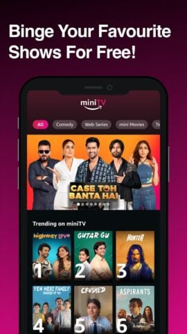 Android 用 Amazon miniTV – Web Series