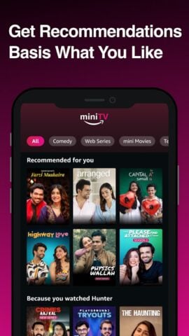 Android için Amazon miniTV – Web Series