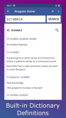 Anagram Solver for Android