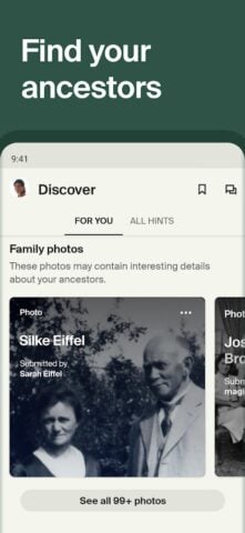 Android 版 Ancestry: Family History & DNA