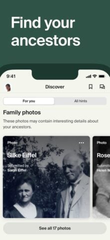 Ancestry: Family History & DNA para iOS