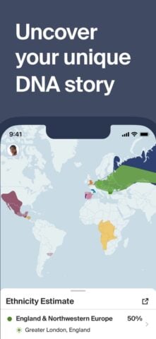 Ancestry: Family History & DNA per iOS