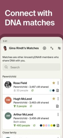 Ancestry: Family History & DNA สำหรับ Android