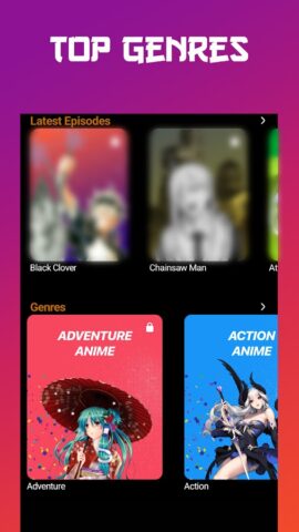 Android için Anime tv – Anime Watching App