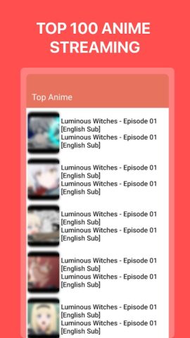 Anime tv – Watch Anime Online per Android