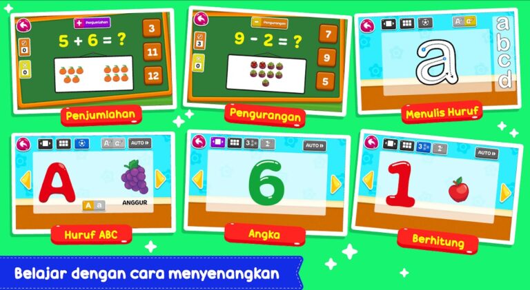 Aplikasi Belajar TK dan PAUD для Android — скриншот 4