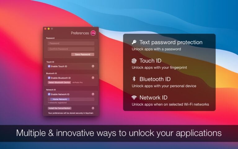 AppLocker • Passcode lock apps для iOS
