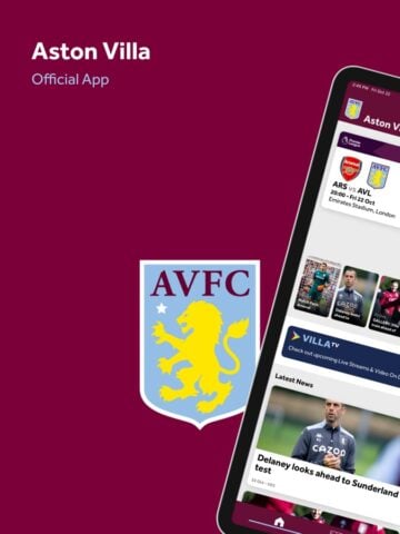 Aston Villa FC لنظام iOS