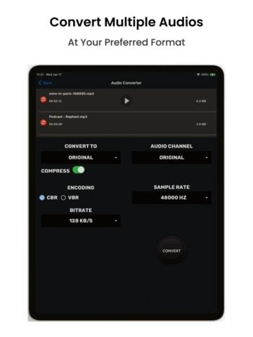 Audio Cutter Converter Merger para iOS