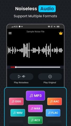 Peredam kebisingan Audio Video untuk Android