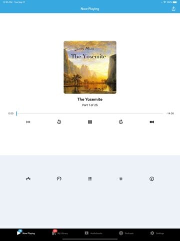 Audiobooks pour iOS