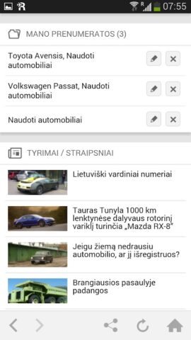 Android용 Autoplius.lt