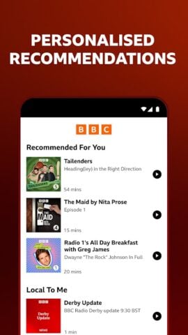 BBC Sounds: Radio & Podcasts cho Android