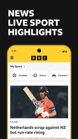 BBC Sport – News & Live Scores لنظام Android