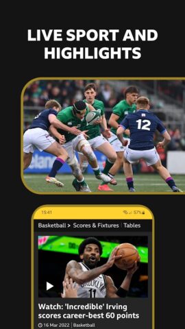 BBC Sport — News & Live Scores для Android