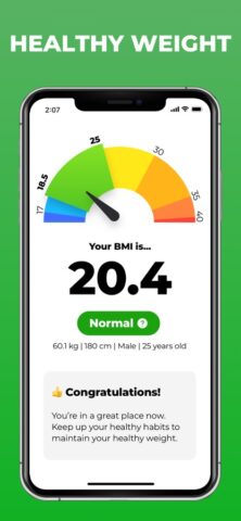 iOS용 BMI 계산기 – 체질량지수 계산기 & 무게 일기