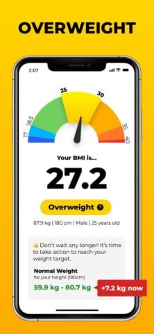 Calcolatore BMI, Peso Ideale per iOS