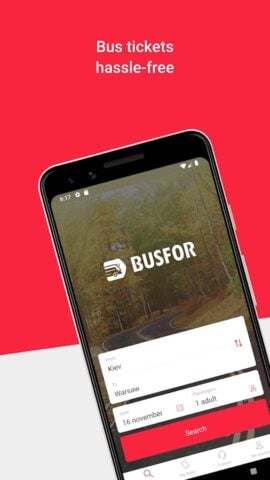 BUSFOR Билеты на автобус, расп untuk Android