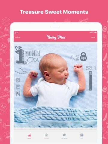 iOS 版 Baby Pics – 相片編輯器
