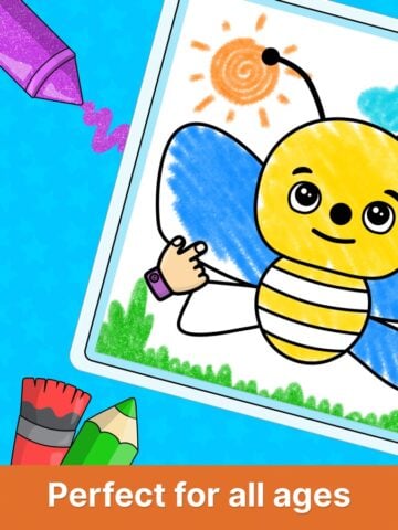 Baby coloring book for kids 2+ for iOS