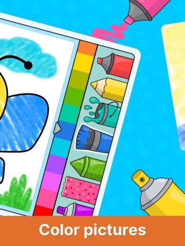 iOS 版 兒童畫畫遊戲 – 幼兒早教啟蒙教育平台 3-4歲繪畫