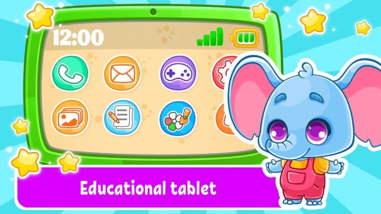 แท็บเล็ตเรียน:เกมเด็กและวาดภาพ สำหรับ Android
