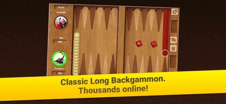 iOS용 Backgammon Long Arena
