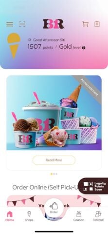 Baskin-Robbins Malaysia para Android