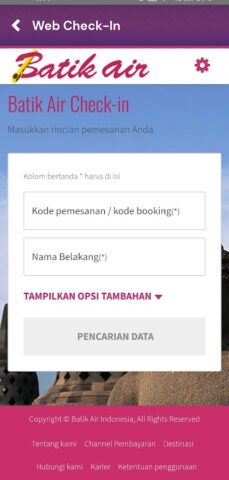 Android 用 Batik Air
