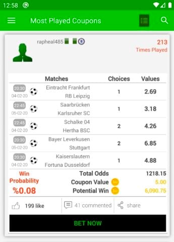 BetsWall Football Betting Tips สำหรับ Android