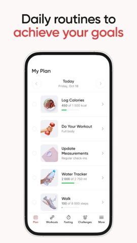 BetterMe: гид по здоровью для Android