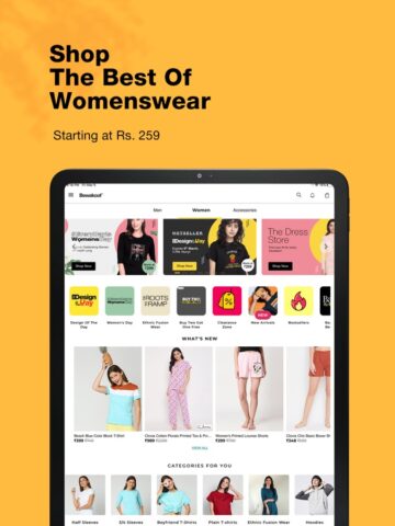 iOS용 Bewakoof- Fashion Shopping App