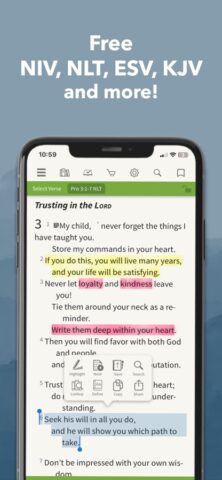 Bible App – Read & Study Daily pour iOS