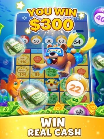Bingo Clash: Win Real Cash لنظام iOS