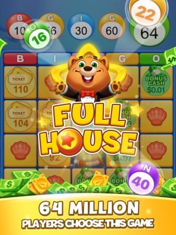 Bingo Clash: Win Real Cash لنظام iOS