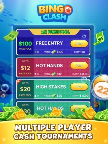 Bingo Clash: Win Real Cash para iOS