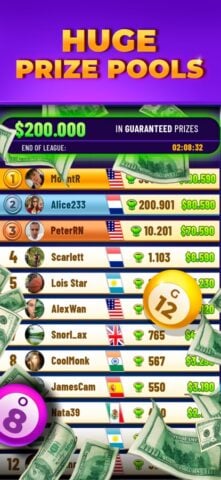 Bingo Money: Prix Argent Réel pour iOS