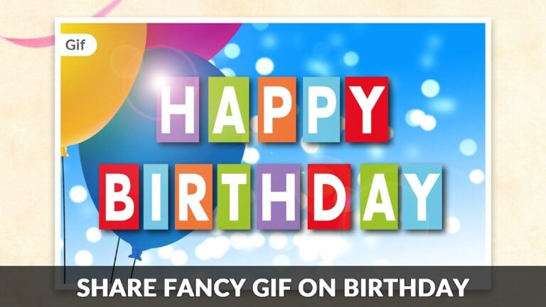 Mensagem de aniversário cartão para Android