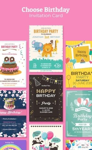 Birthday Invitation Maker cho Android