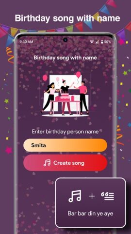 Birthday Song With Name for Android