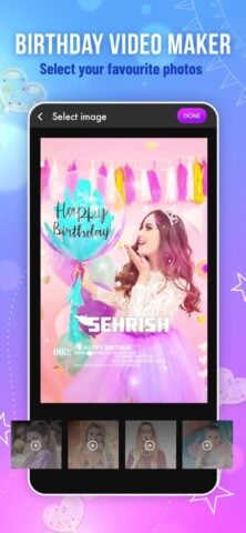 Birthday Video لنظام iOS