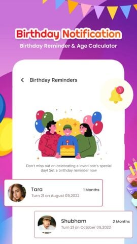 Birthday video maker with song per Android