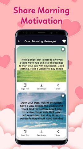 Deseos, mensajes y Imágene para Android