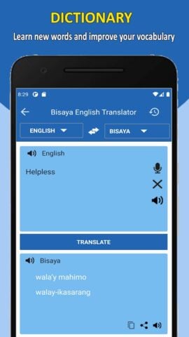 Bisaya Translate to English for Android